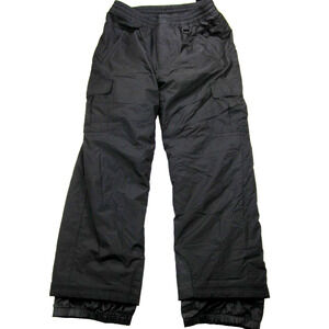 Sport Essentials black cargo snow ski pants Men's Size Large Style #5497